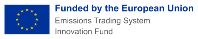 Logo of the Emissions Trading System Innovation Fund of the European Union